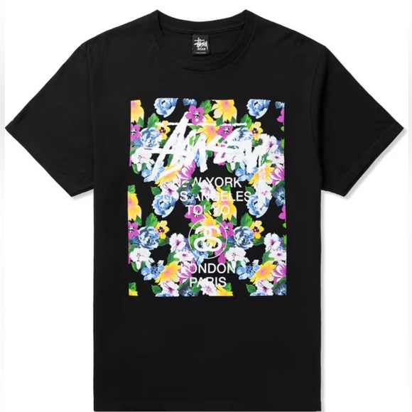 Study Floral Unisex Tee - Picture 1 of 5